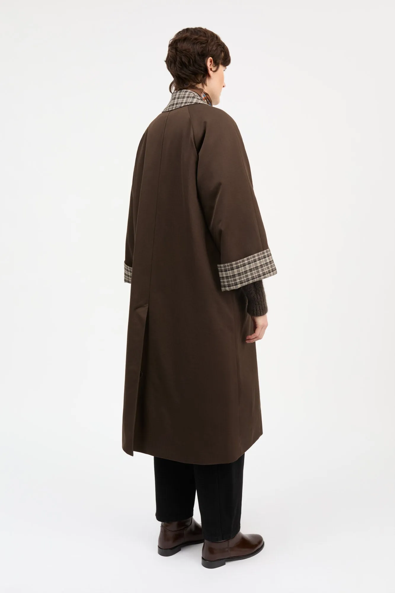 Gaby coat - Coco brown sold by Skall Studio product image thumbnail 4