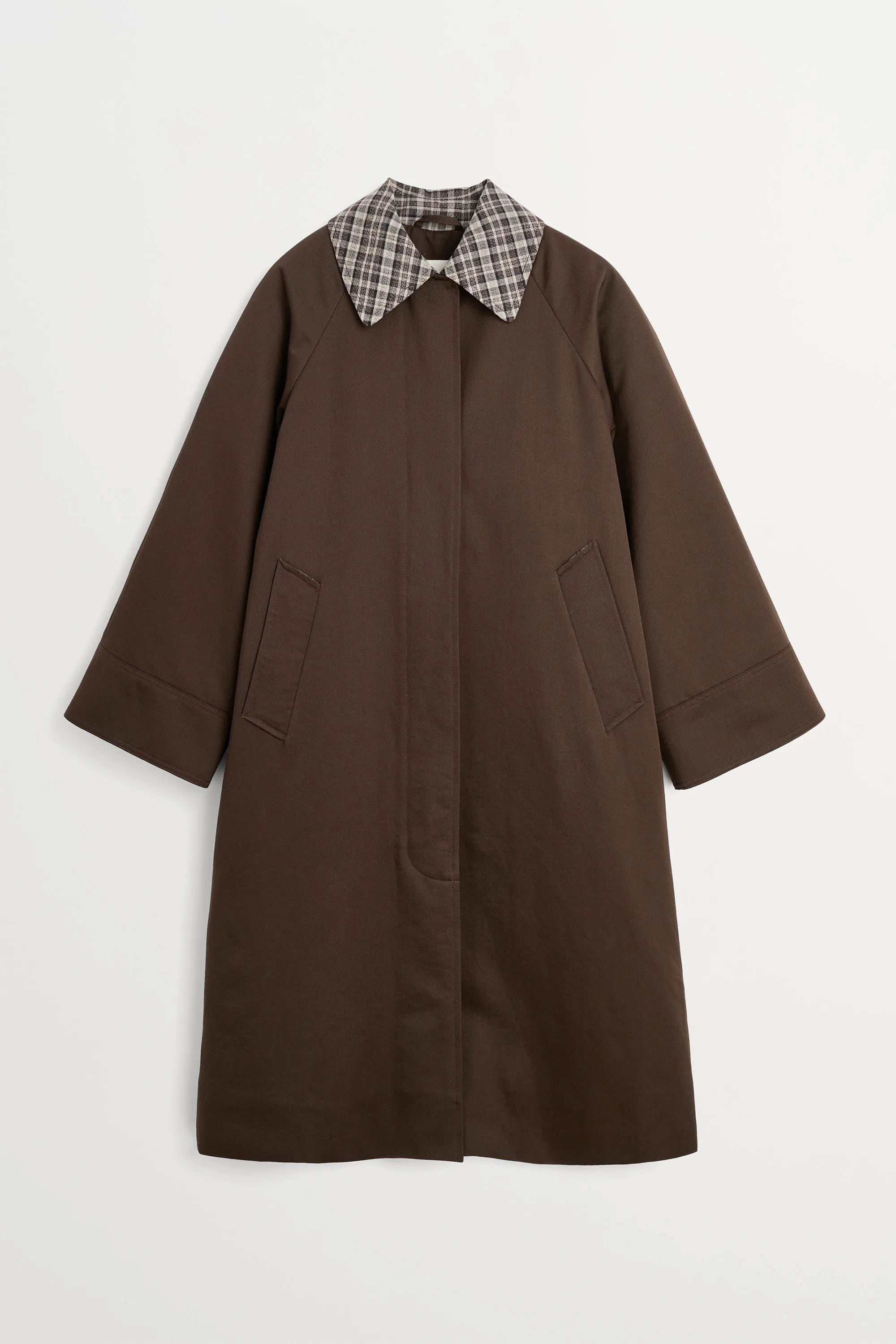 Gaby coat - Coco brown sold by Skall Studio