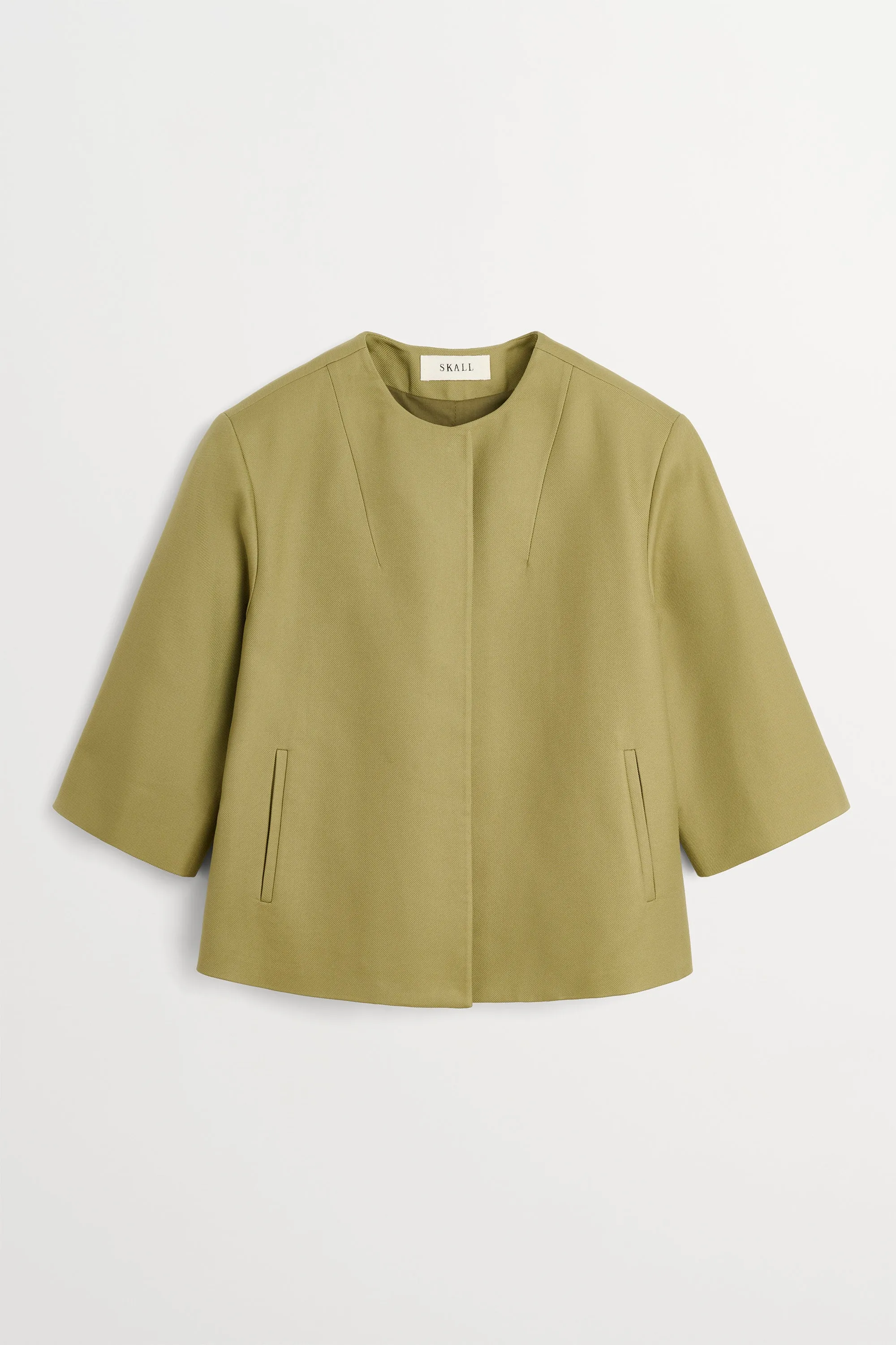 Opera jacket - Olive green sold by Skall Studio