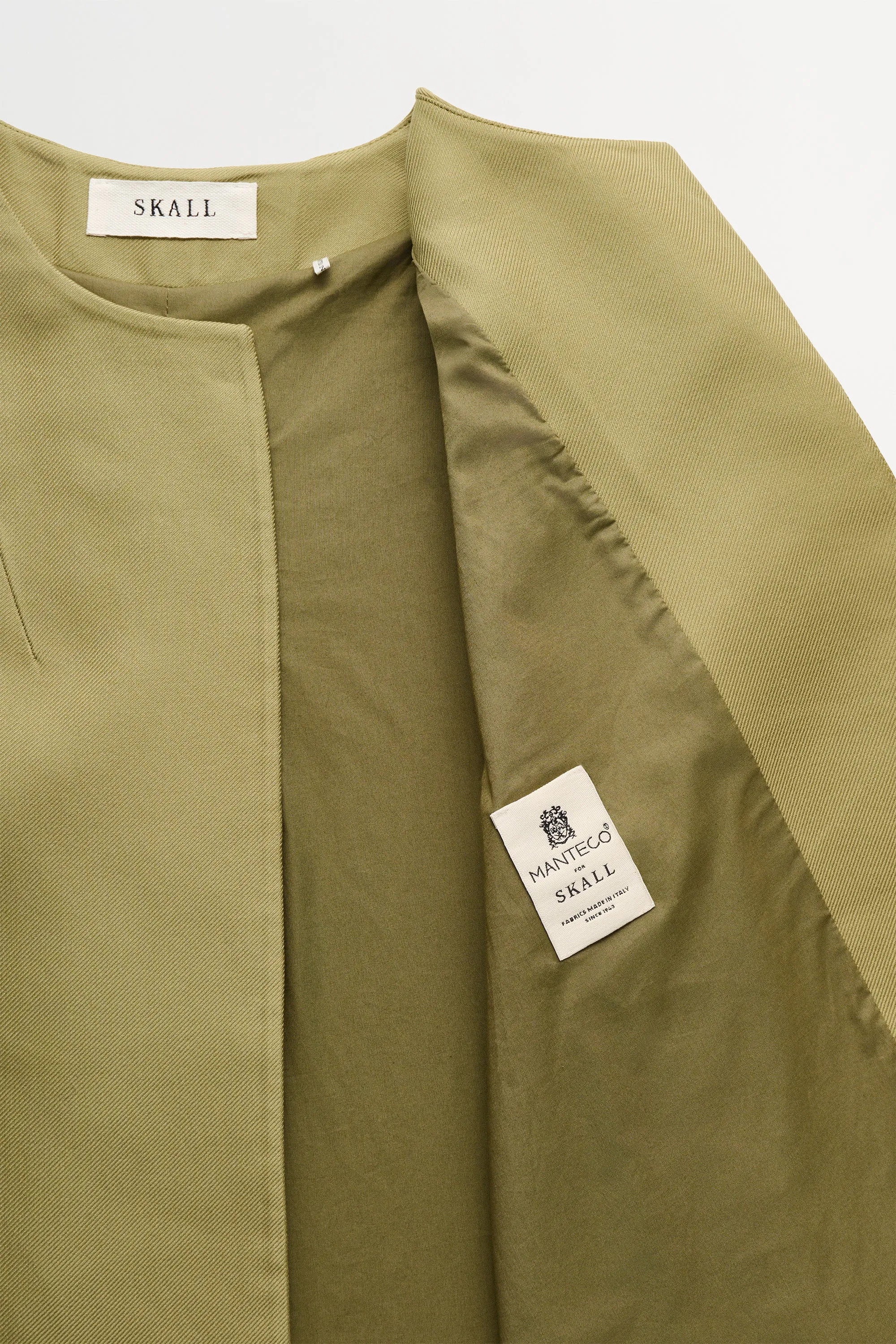 Opera jacket - Olive green sold by Skall Studio product image thumbnail 5