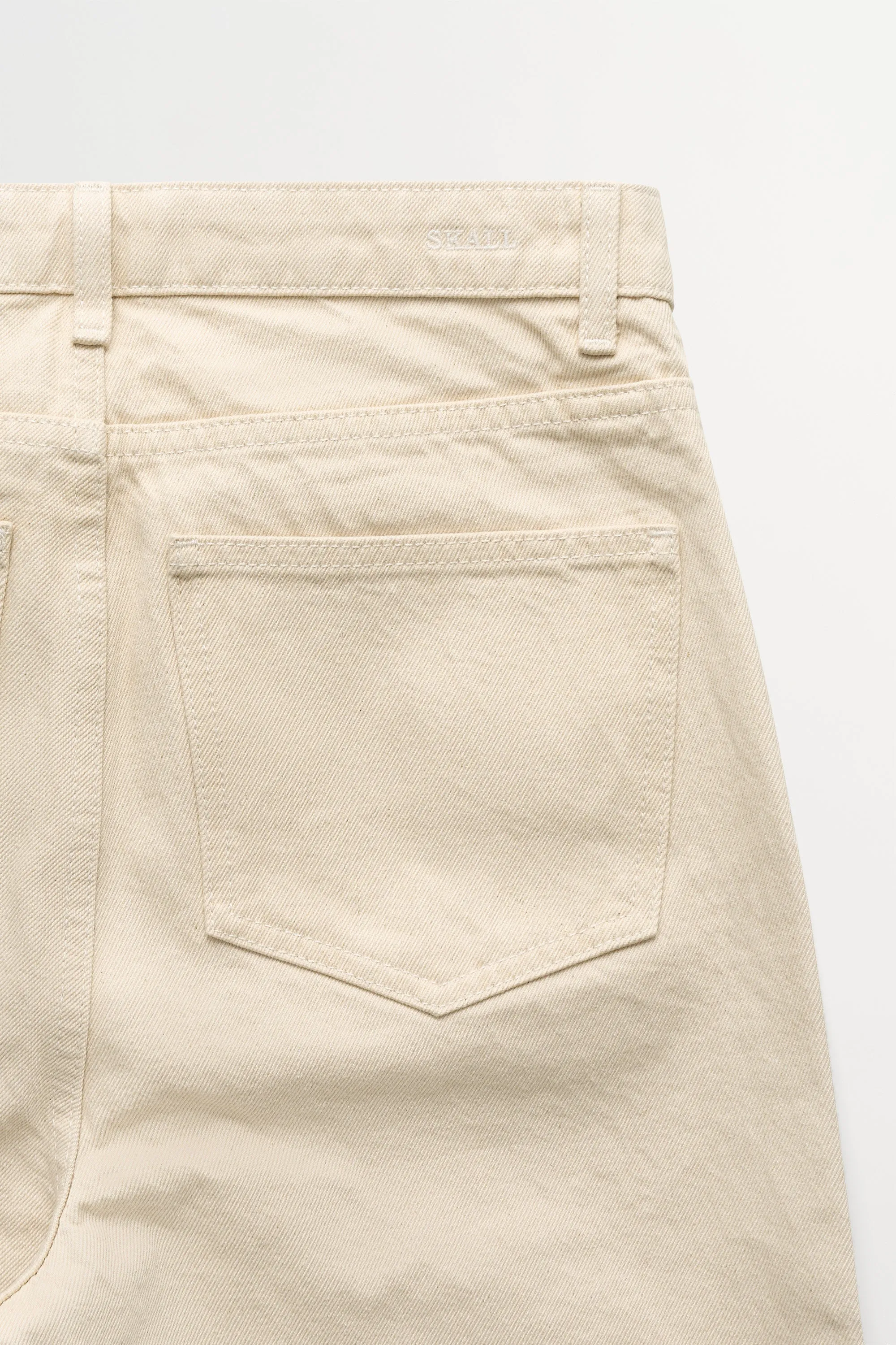 Maddy straight jeans - Ecru sold by Skall Studio product image thumbnail 2