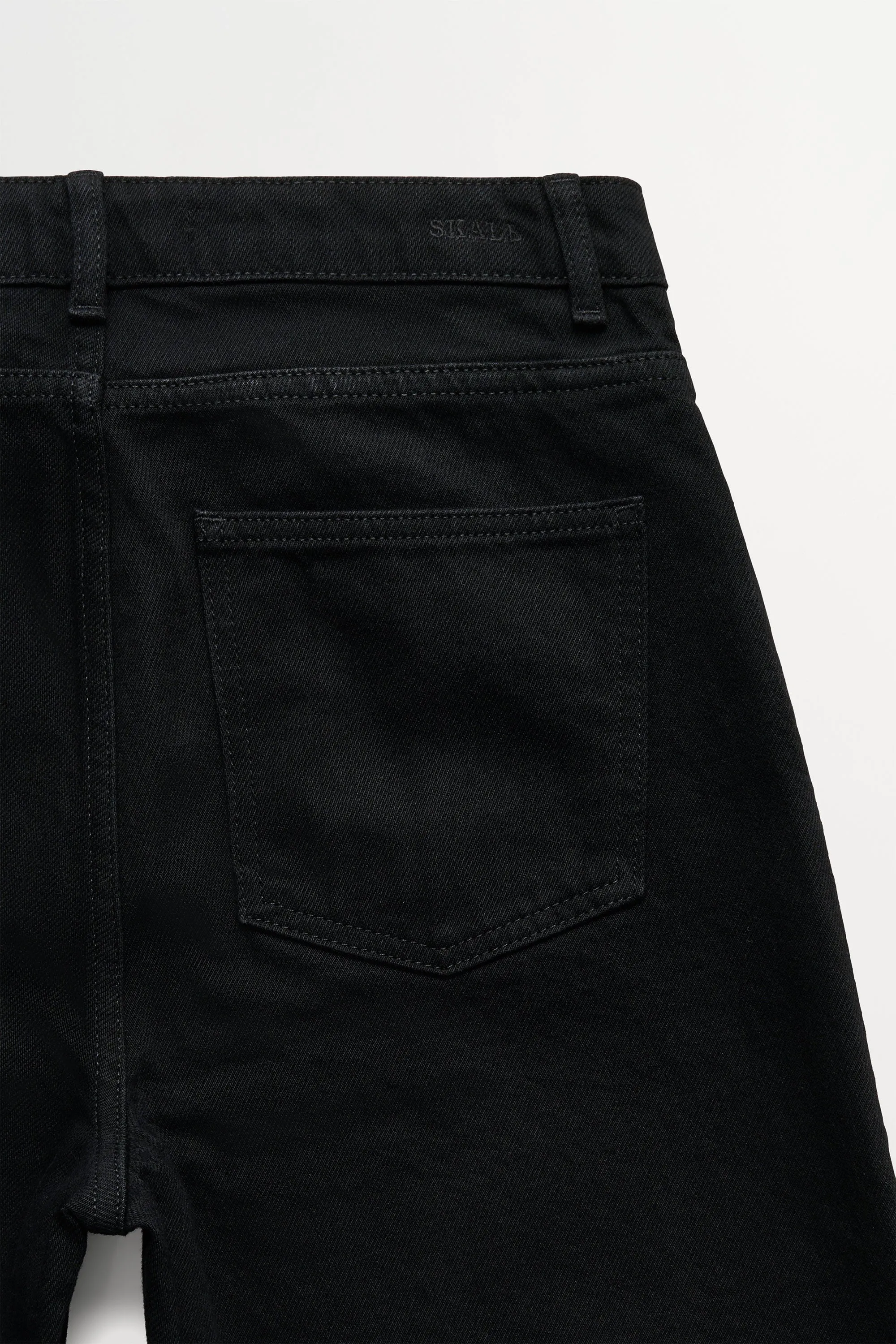 Allison cropped jeans - Black sold by Skall Studio product image thumbnail 5