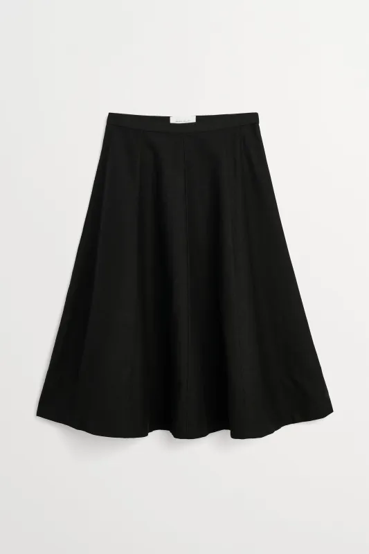 Nora skirt - Black made by Skall Studio