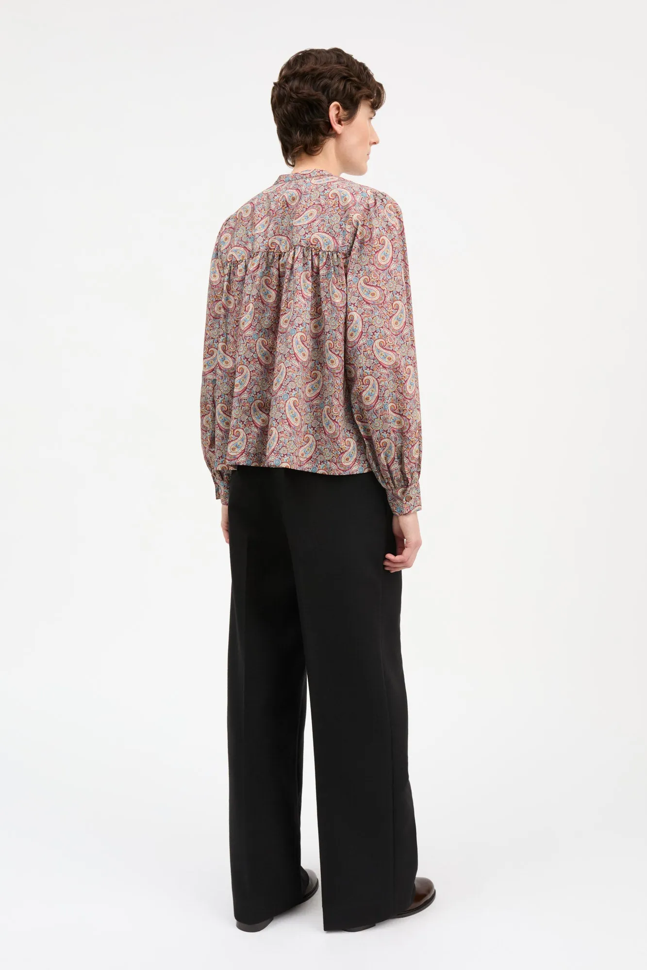Iseline shirt - Floral paisley sold by Skall Studio product image thumbnail 4
