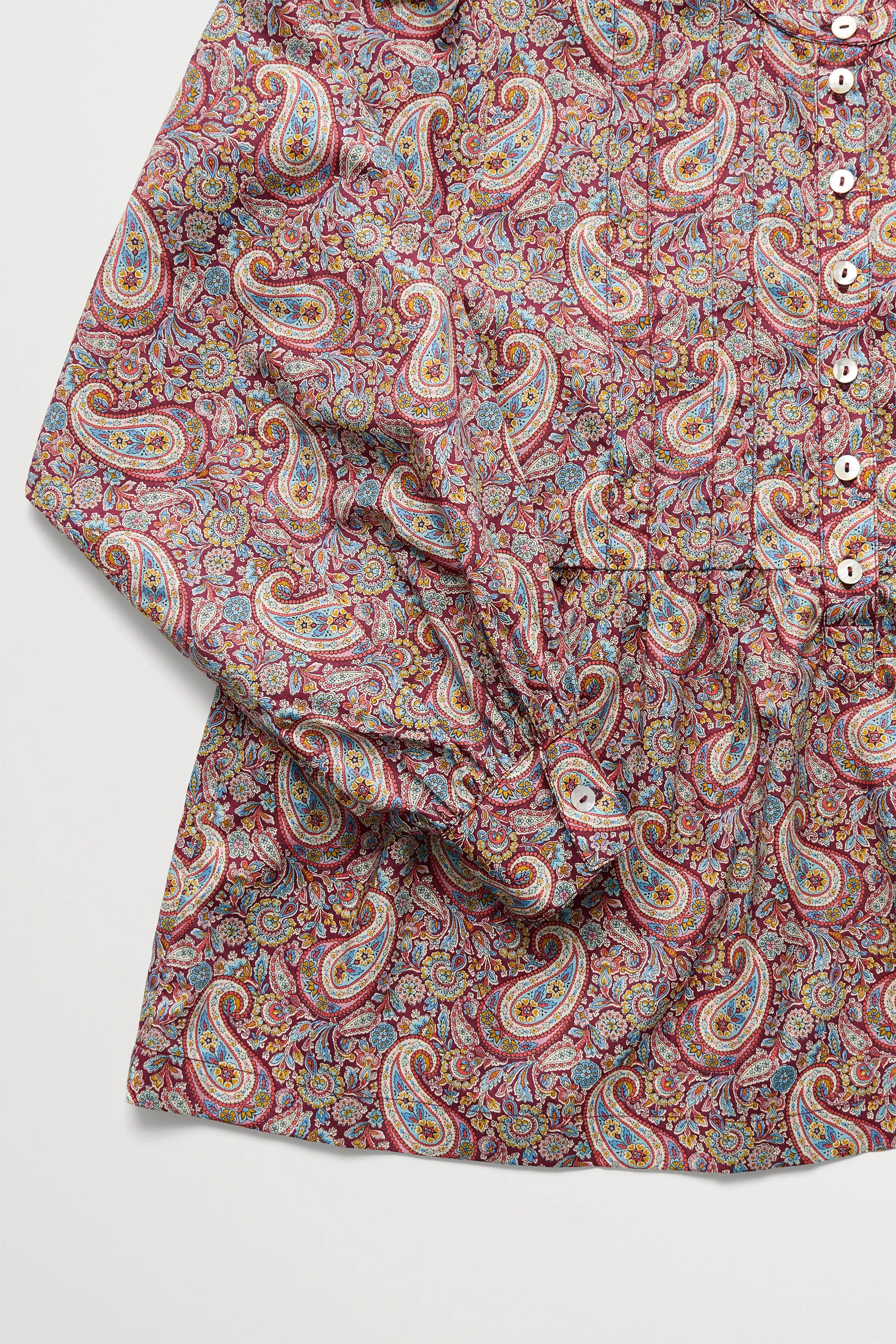 Iseline shirt - Floral paisley sold by Skall Studio product image thumbnail 5
