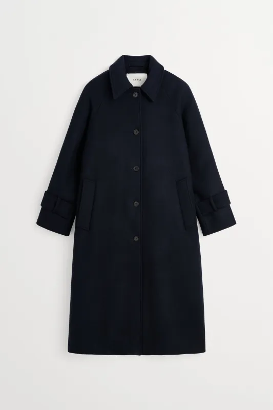Macy coat - Dark navy made by Skall Studio
