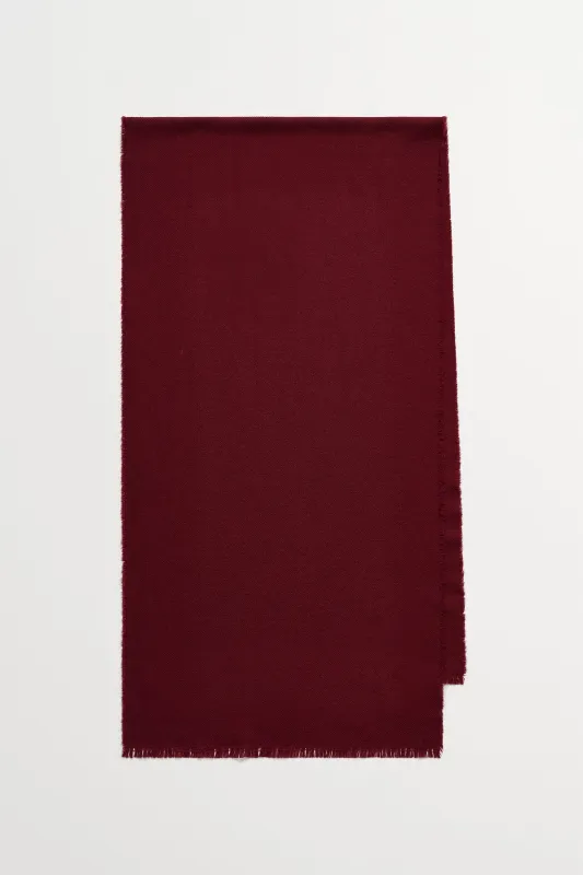 Nadine scarf - Aubergine made by Skall Studio