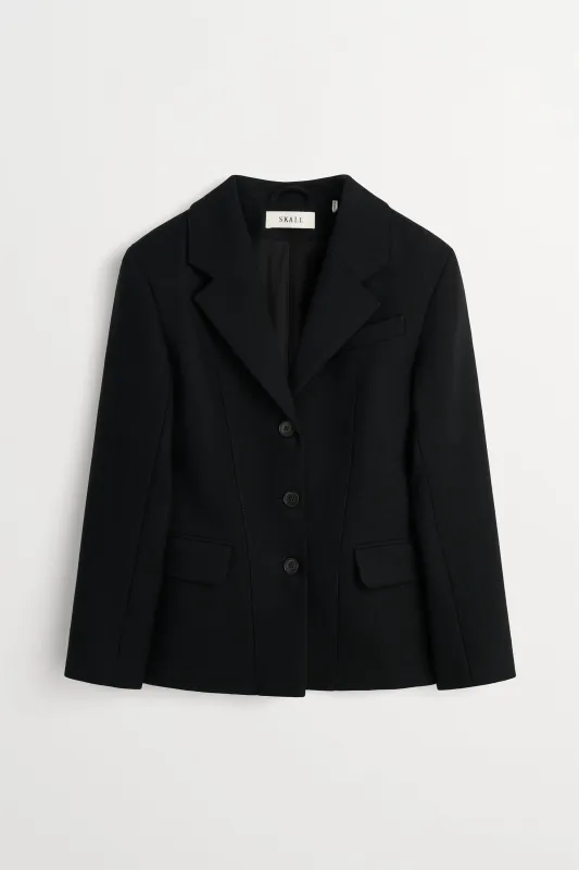 Barbara blazer - Black made by Skall Studio