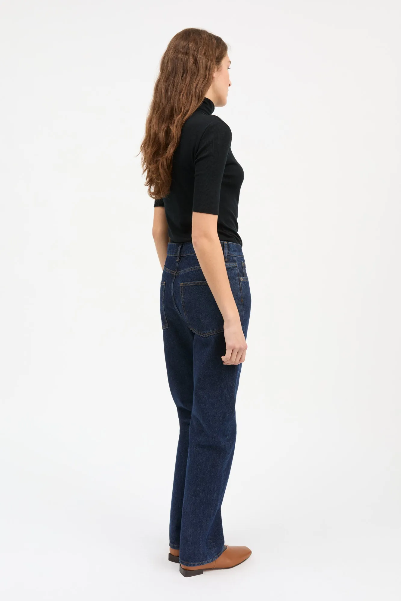 Amy t-neck tee - Black sold by Skall Studio product image thumbnail 4