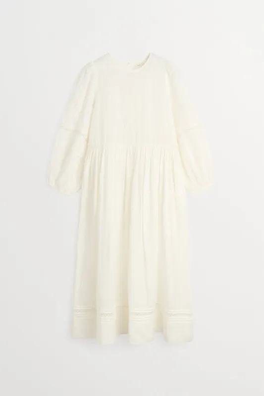 Velina oversize dress - Off white made by Skall Studio