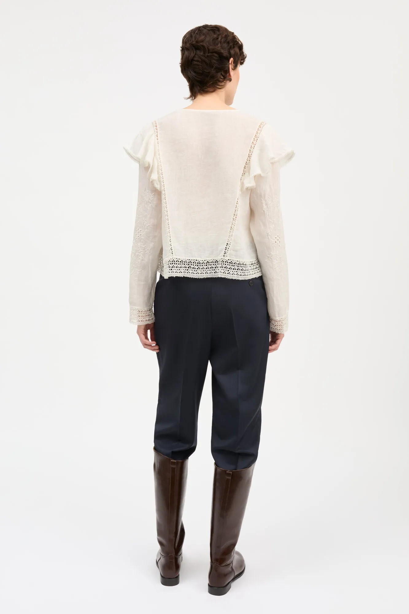 Velina blouse - Off white sold by Skall Studio product image thumbnail 4