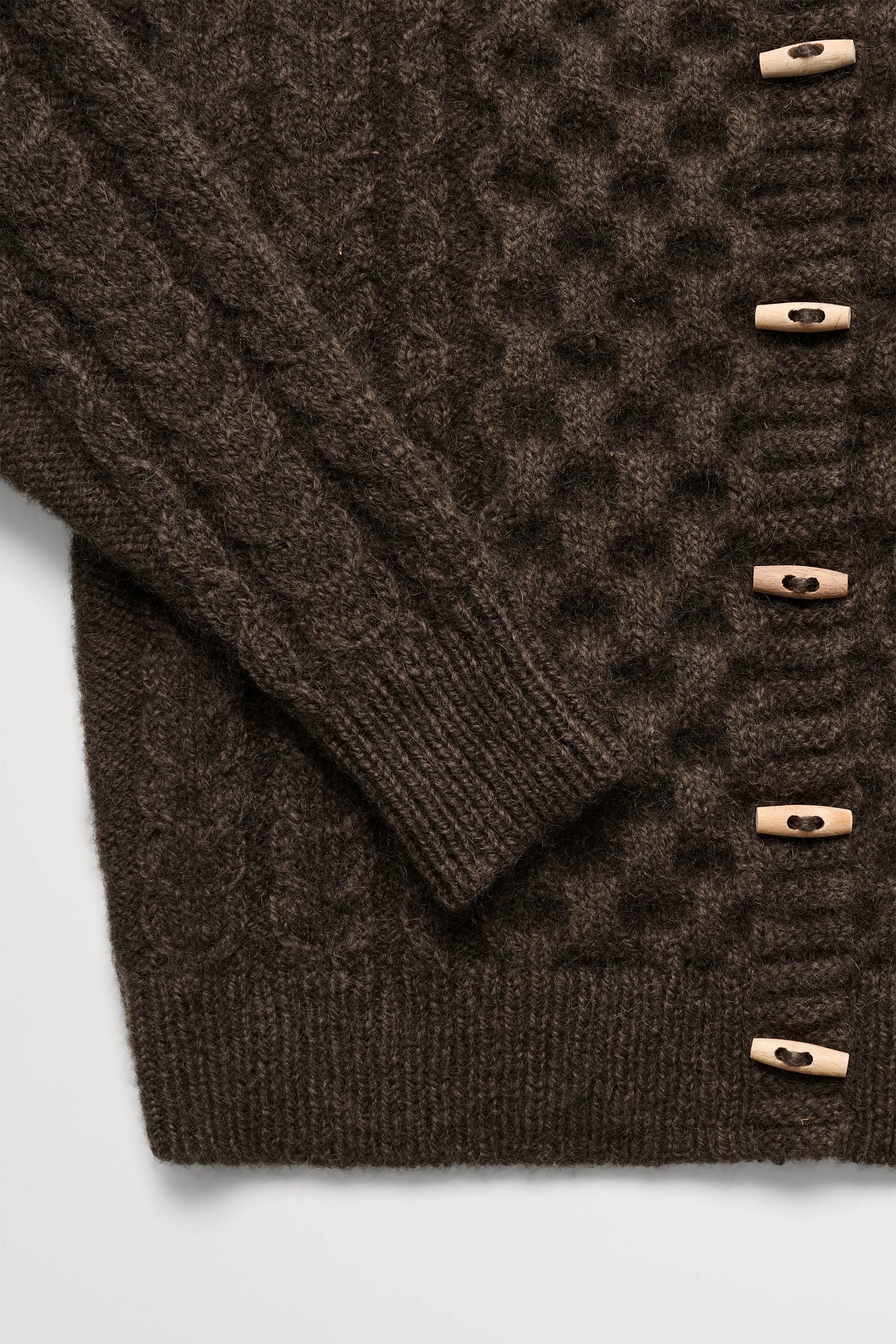 Lennox cardigan - Dark brown sold by Skall Studio product image thumbnail 5
