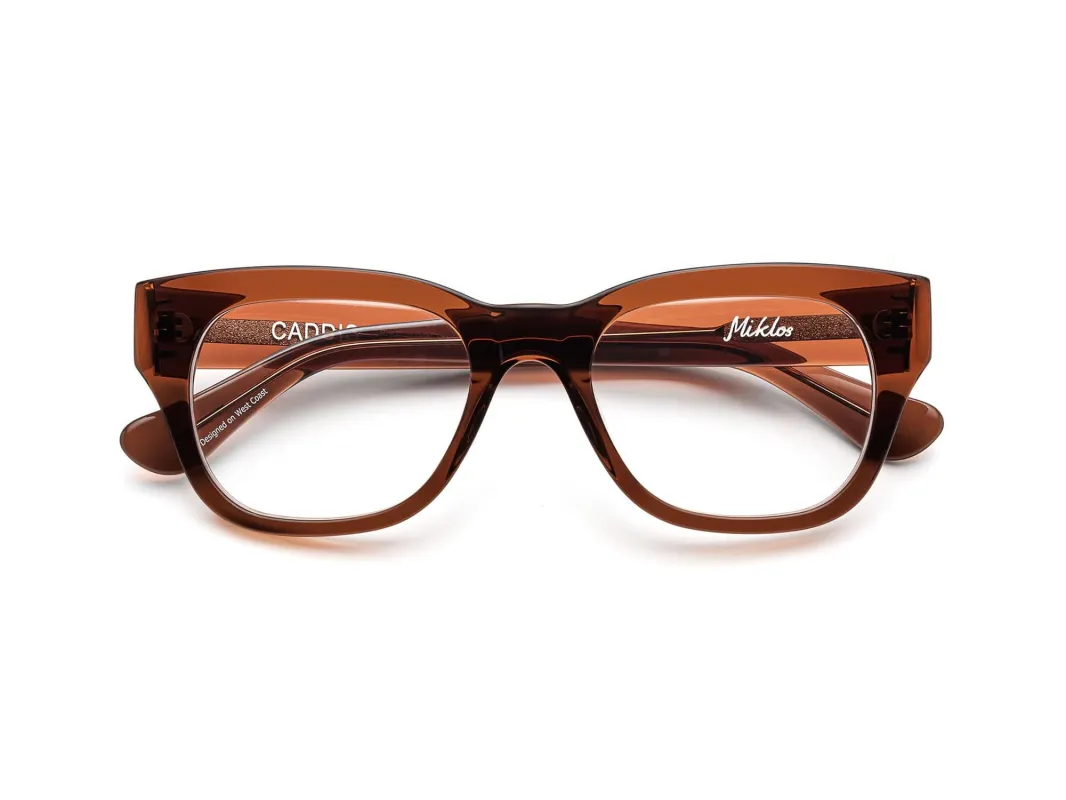 Miklos | Custom Reading Glasses sold by Caddis