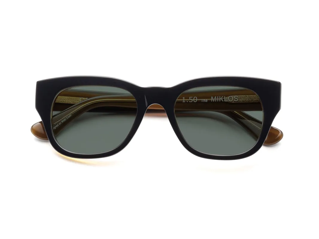 Miklos | Custom Sunglass Readers made by Caddis