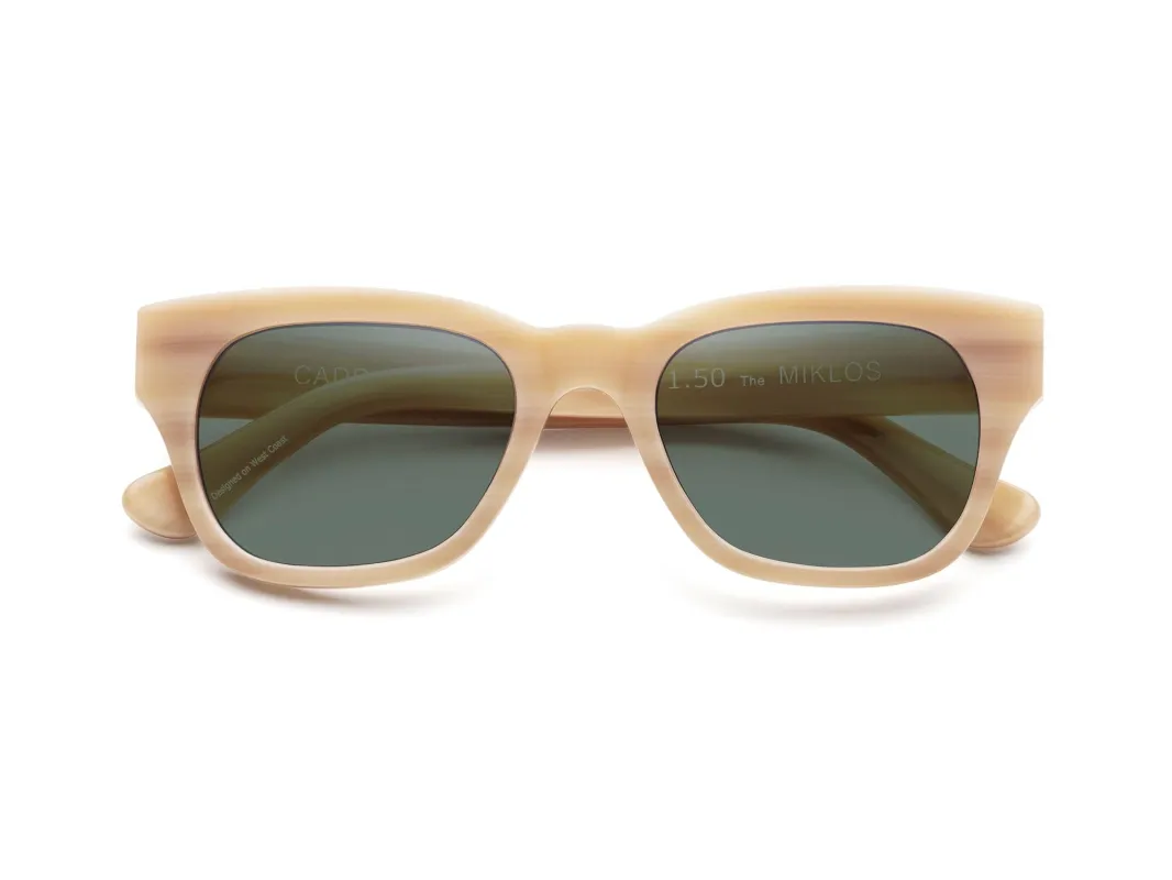 Miklos | Custom Sunglass Readers made by Caddis