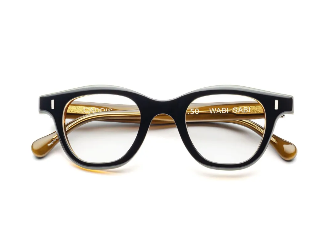 Wabi Sabi | Custom Progressive Glasses sold by Caddis