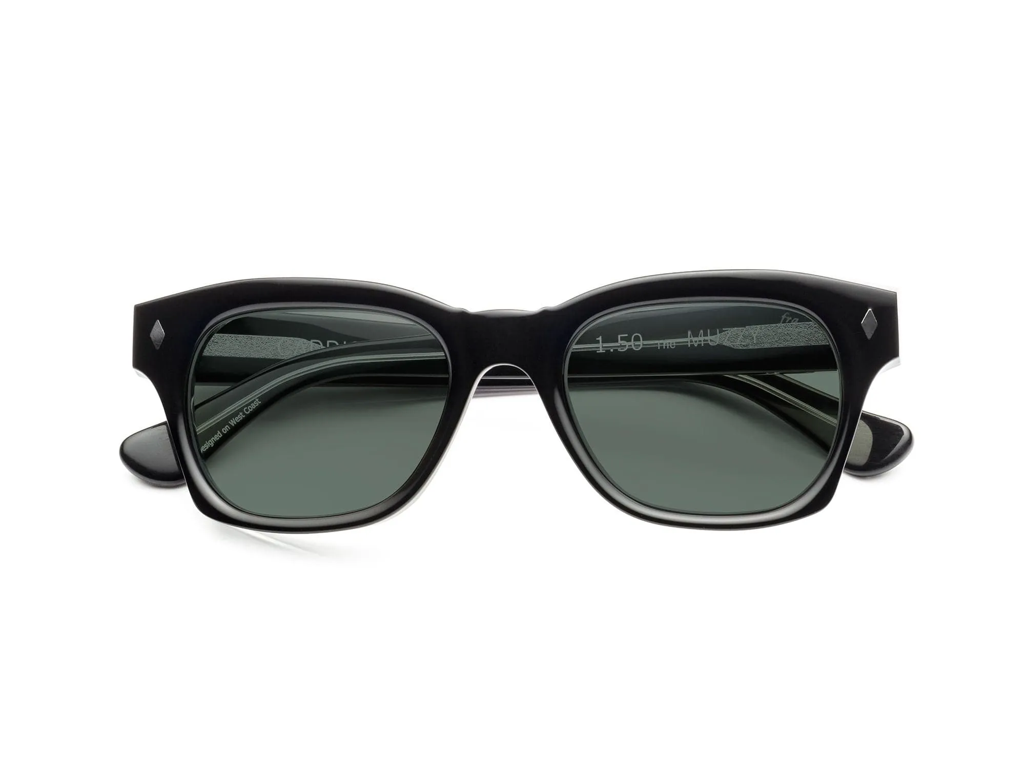 Muzzy | Custom Sunglass Readers sold by Caddis