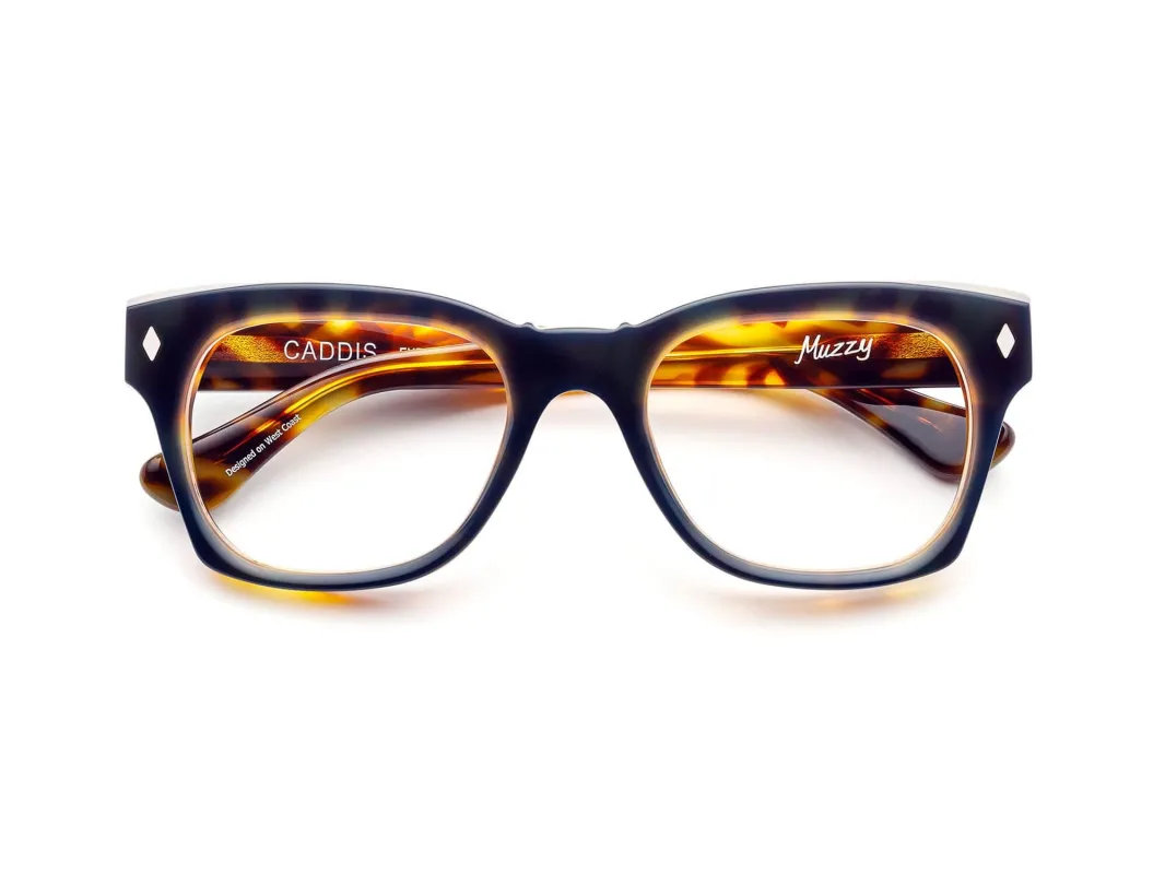 Muzzy | Custom Progressive Glasses made by Caddis