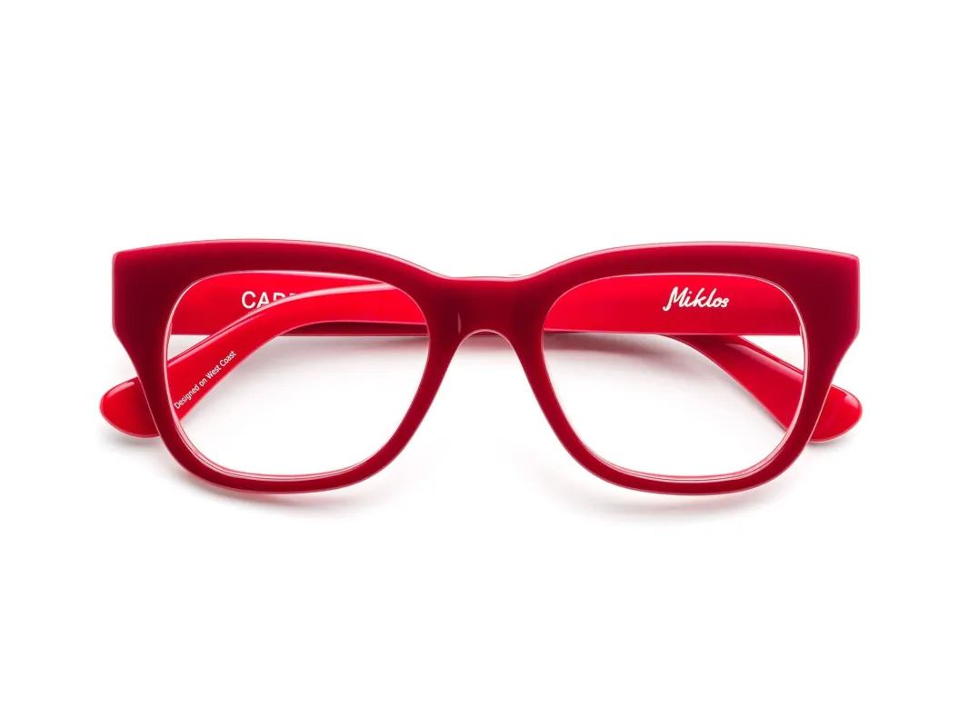 Miklos | Custom Reading Glasses made by Caddis