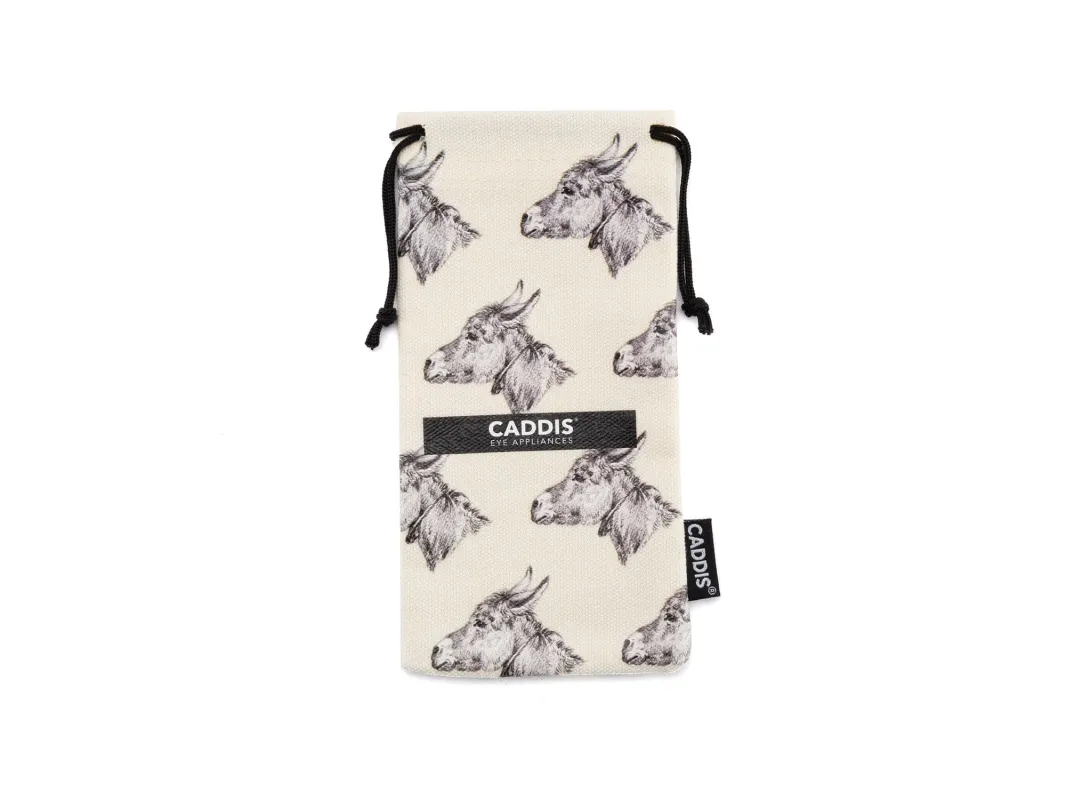 Organic Linen Eyewear Pouch made by Caddis