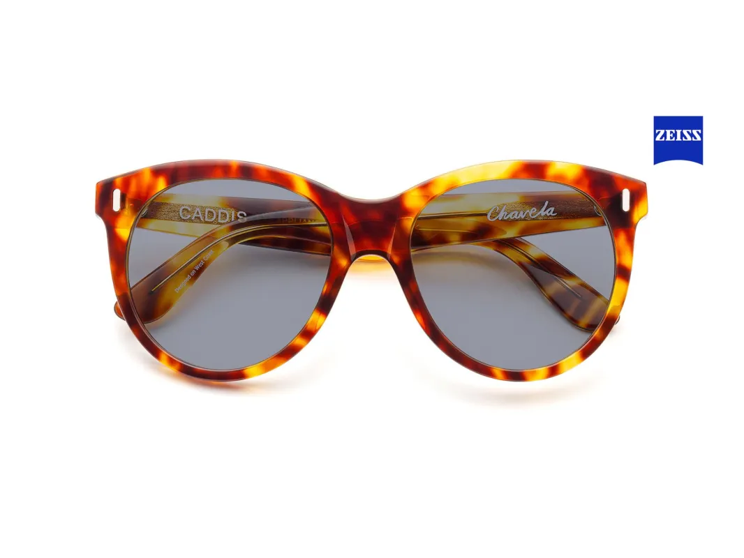 Chavela | Zeiss LightPro Sunglasses made by Caddis