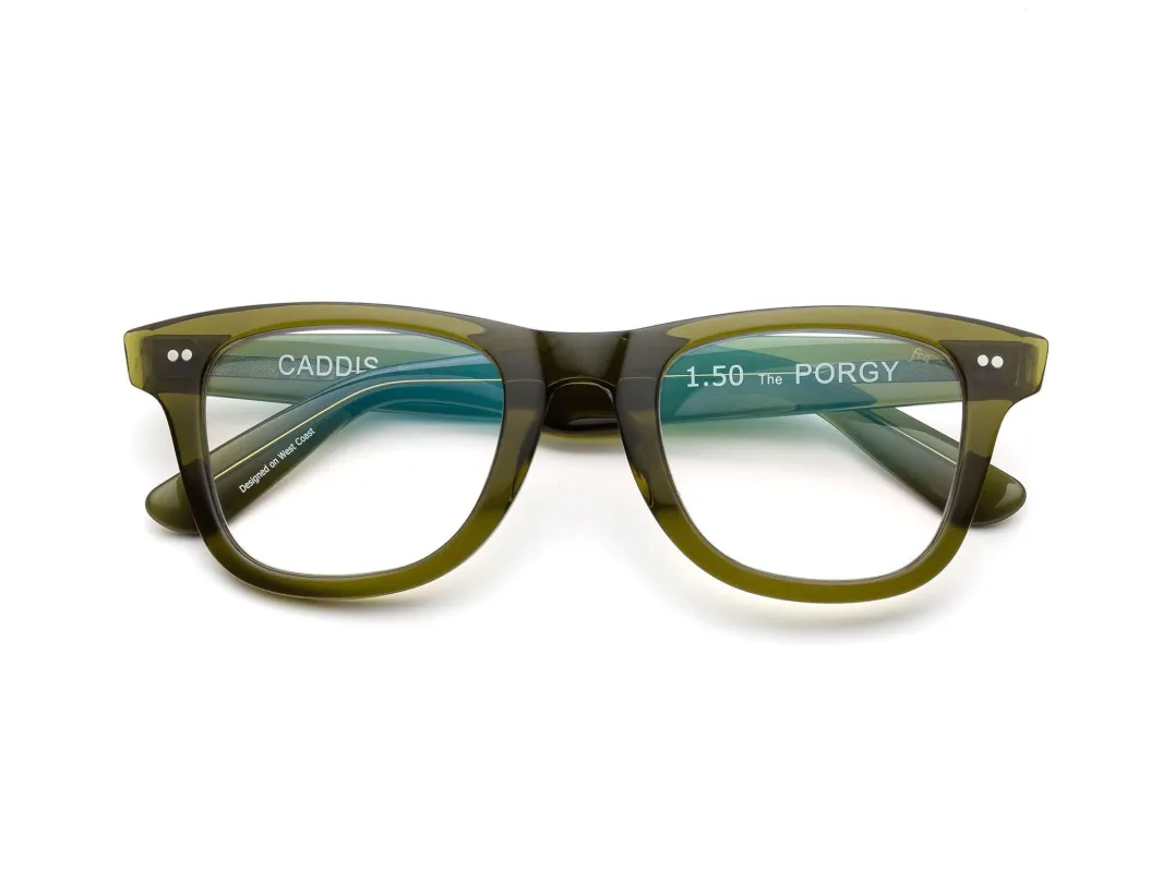 Porgy Backstage Compact | Prescription Progressive Glasses made by Caddis
