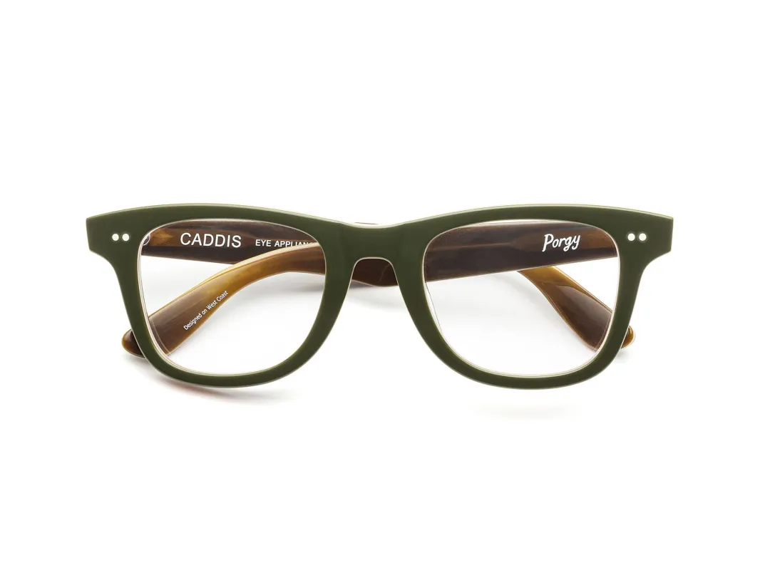 Porgy Backstage | Prescription Progressive Glasses made by Caddis