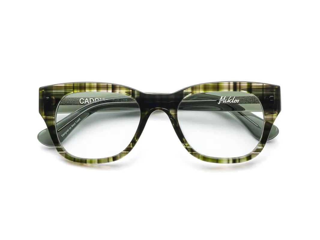 Miklos | Custom Progressive Glasses made by Caddis