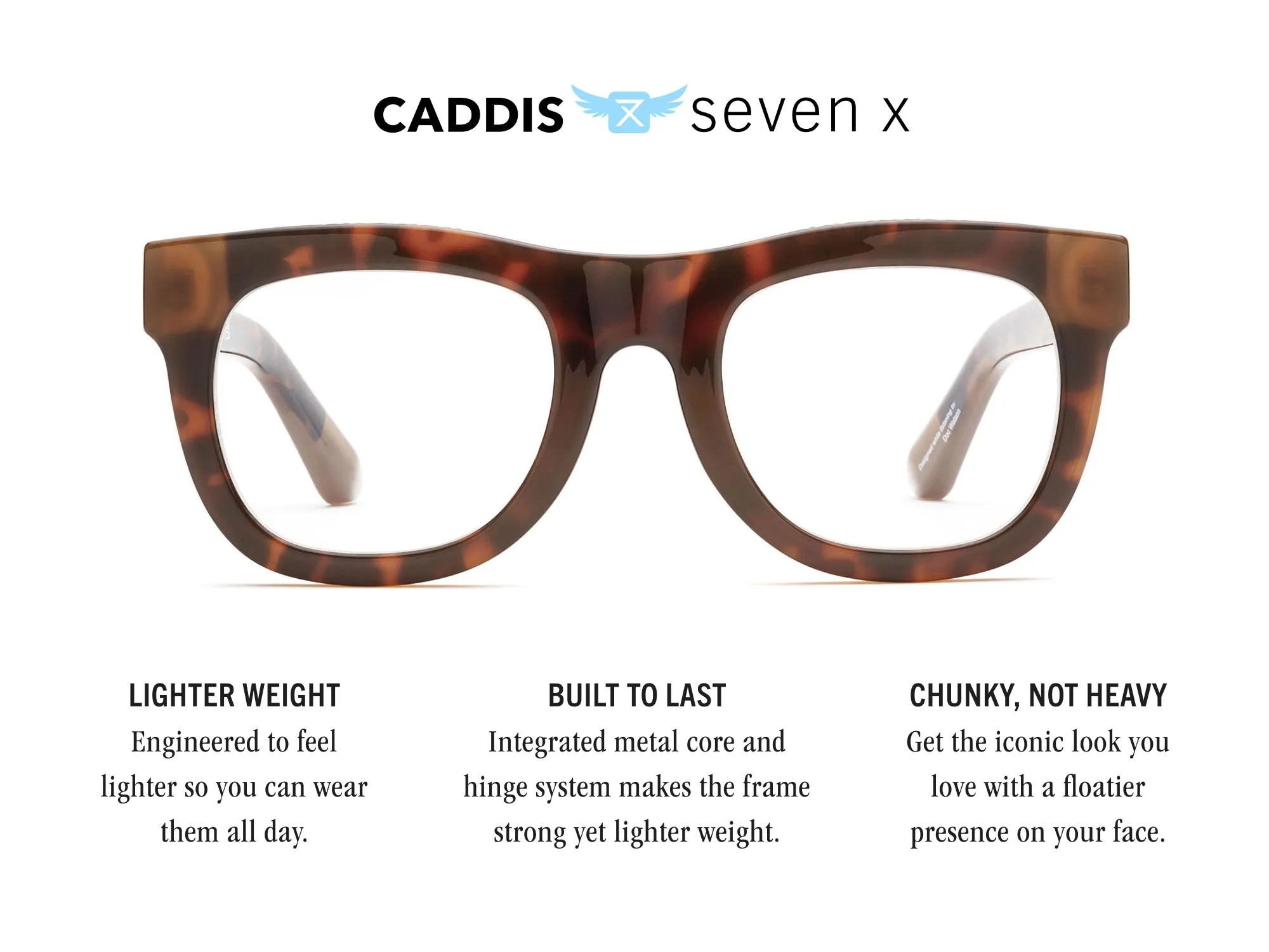 D28 7X | Custom Progressive Glasses sold by Caddis product image thumbnail 4