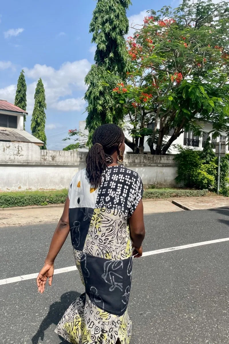 Maena Boubou in Motley Luna sold by Osei-Duro product image thumbnail 4