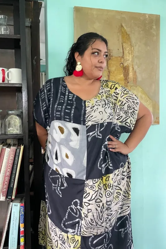 Maena Boubou in Motley Luna sold by Osei-Duro