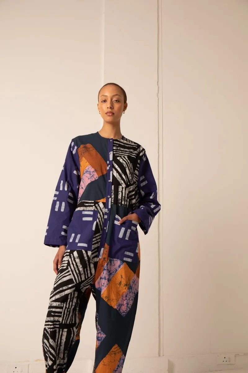 Field Jumpsuit in Virtual Reality sold by Osei-Duro product image thumbnail 4