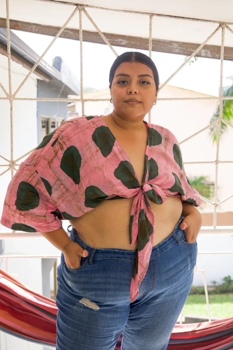 Epo Tie Top in Tunnel of Love sold by Osei-Duro product image thumbnail 4