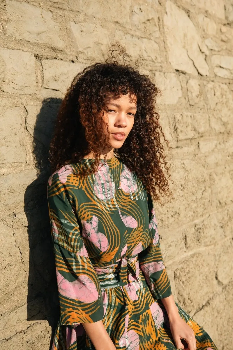 Epo Tie Top in Waters sold by Osei-Duro product image thumbnail 4