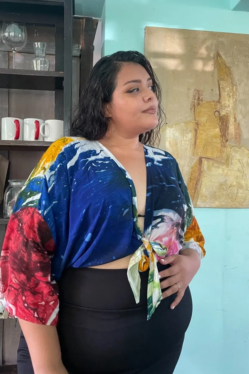 Epo Tie Top in Together sold by Osei-Duro product image thumbnail 5