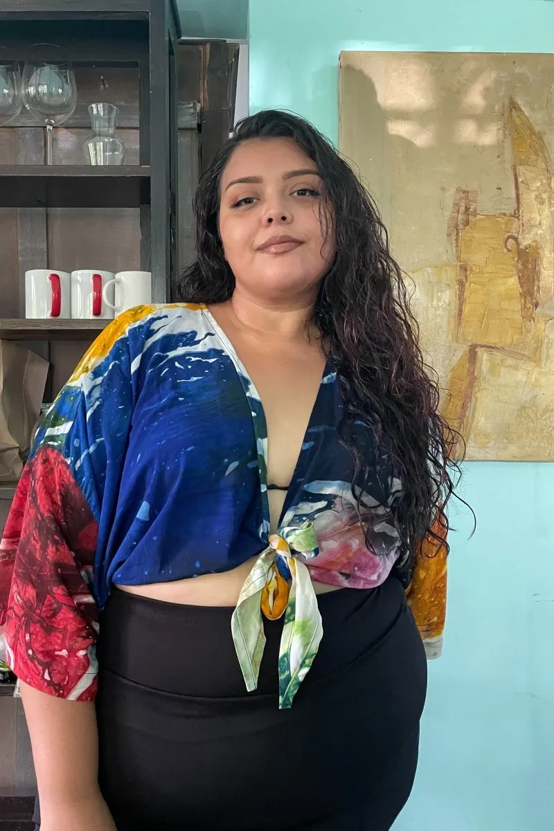 Epo Tie Top in Together sold by Osei-Duro product image thumbnail 2