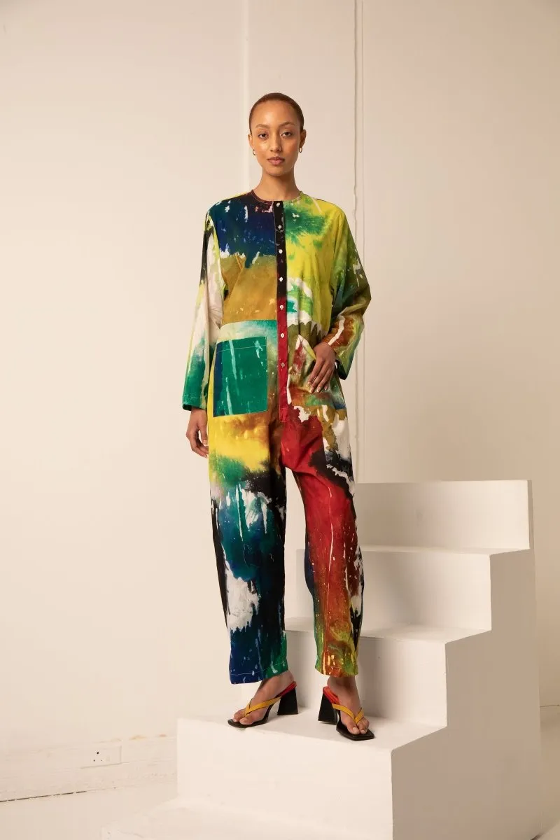 Field Jumpsuit in Together sold by Osei-Duro