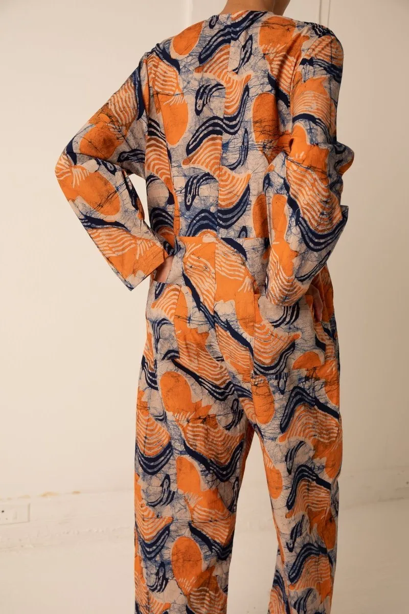 Field Jumpsuit in Bergamot sold by Osei-Duro product image thumbnail 3