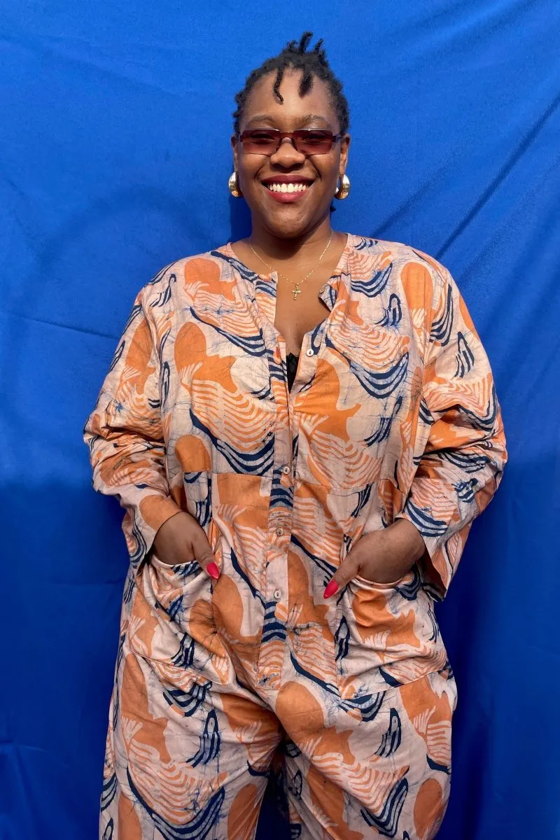 Field Jumpsuit in Bergamot sold by Osei-Duro product image thumbnail 4