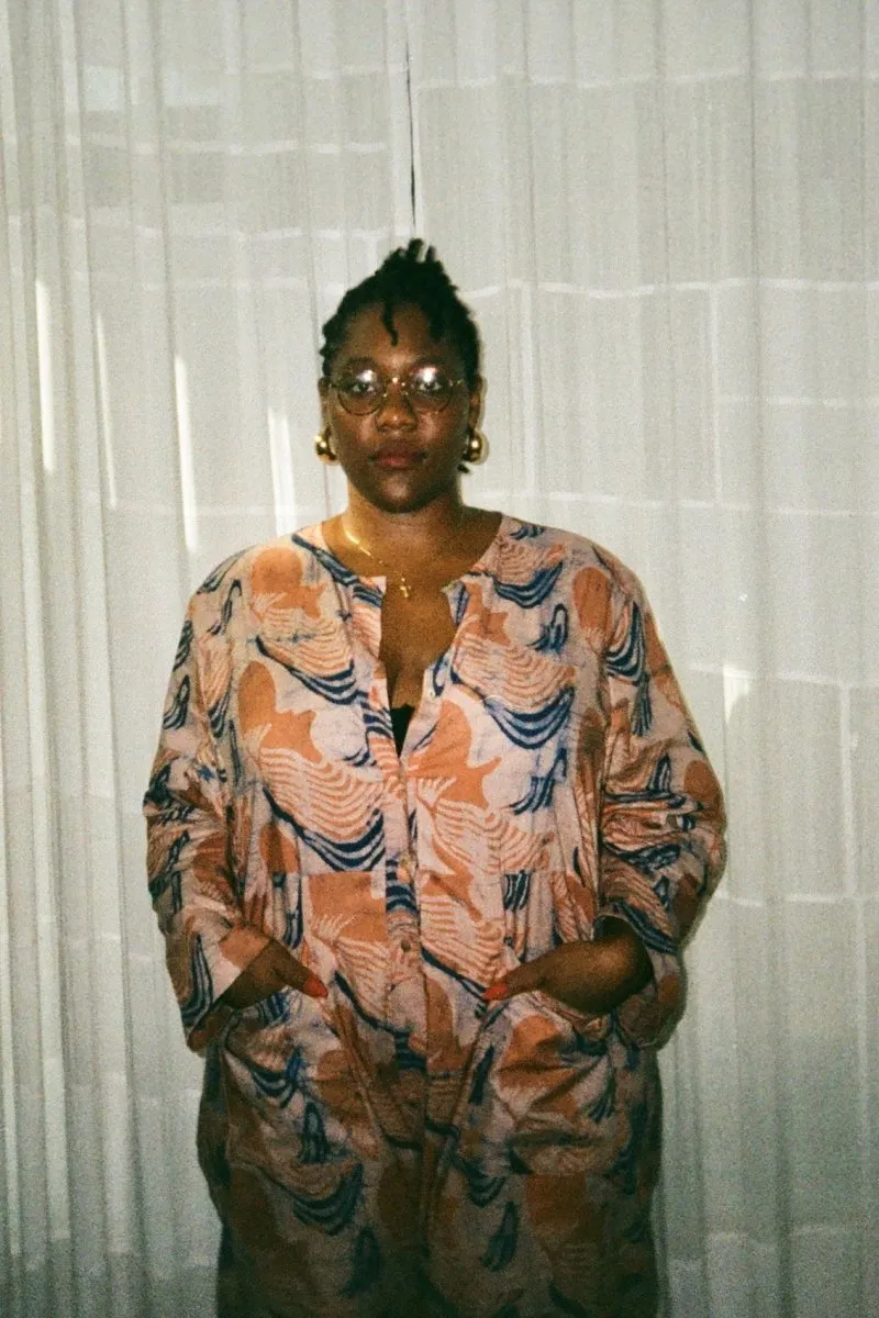 Field Jumpsuit in Bergamot sold by Osei-Duro product image thumbnail 2