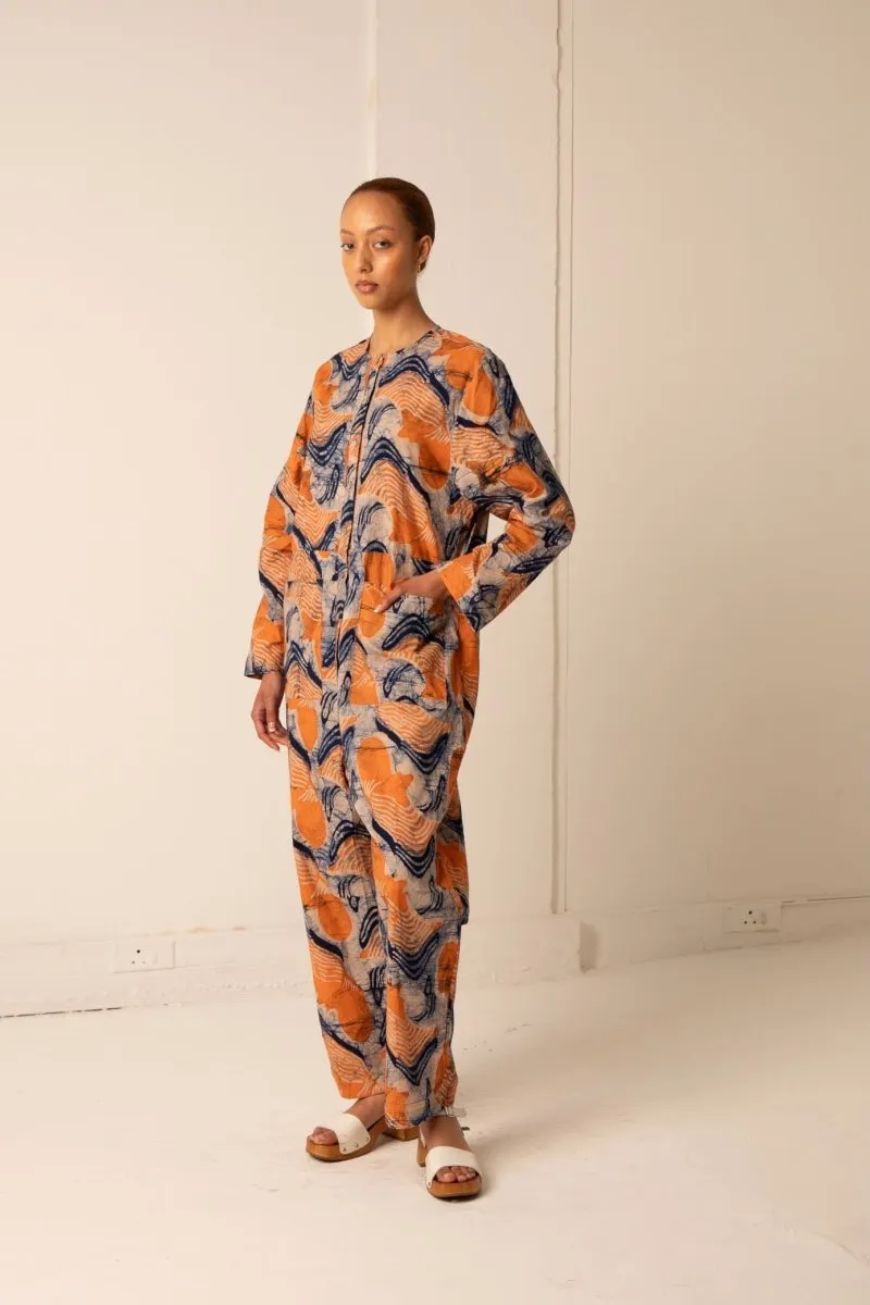 Field Jumpsuit in Bergamot sold by Osei-Duro product image thumbnail 5
