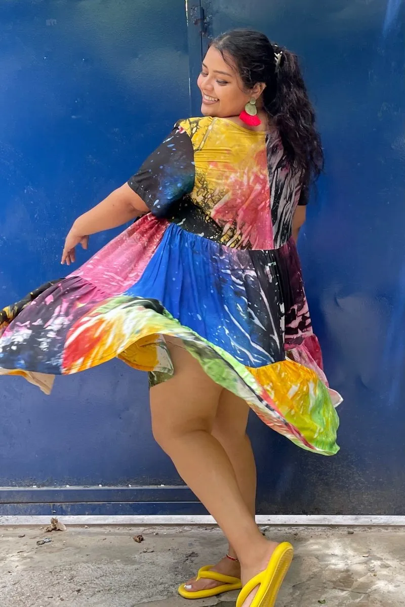 Layer Dress in Together sold by Osei-Duro product image thumbnail 3