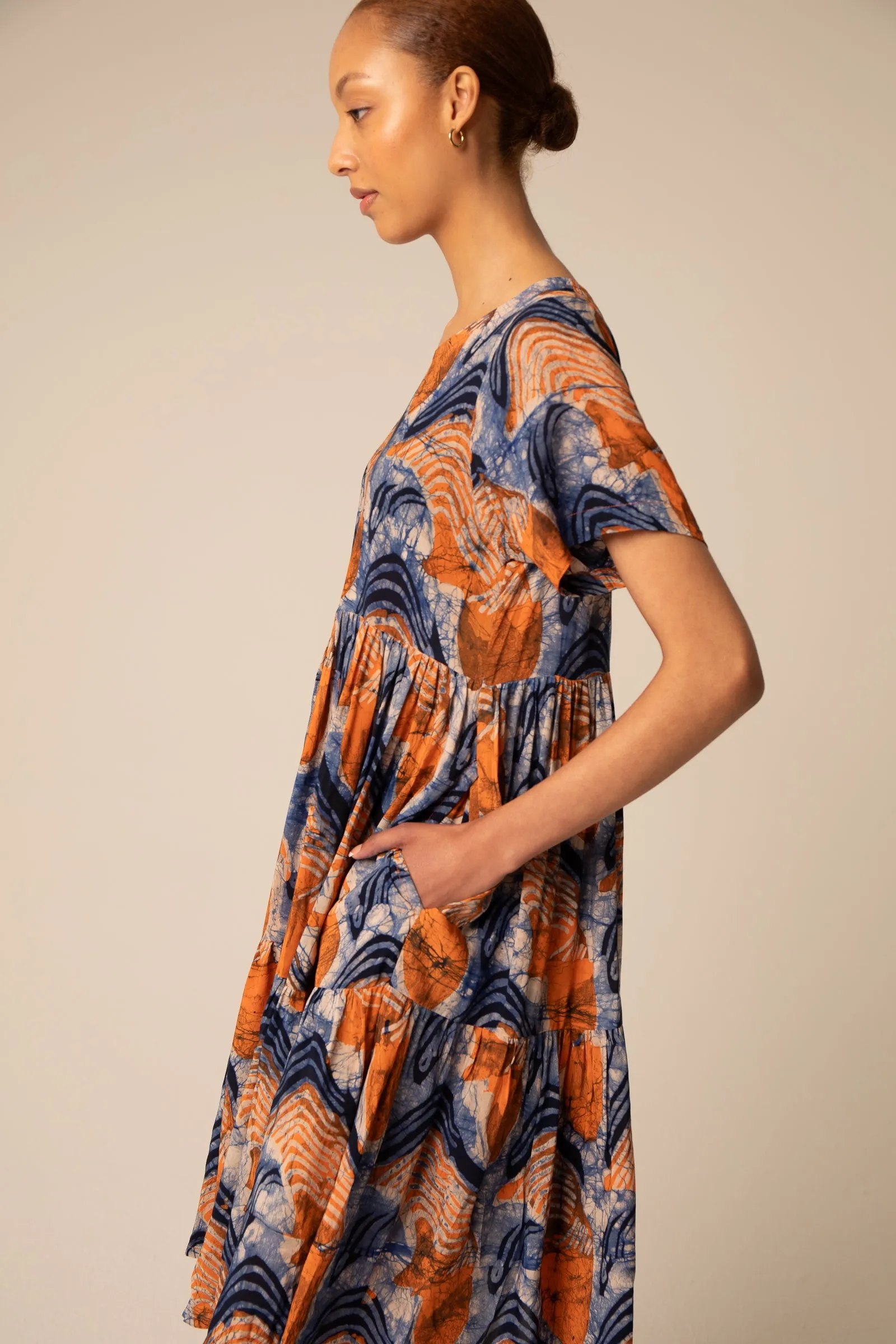 Layer Dress in Bergamot sold by Osei-Duro product image thumbnail 4