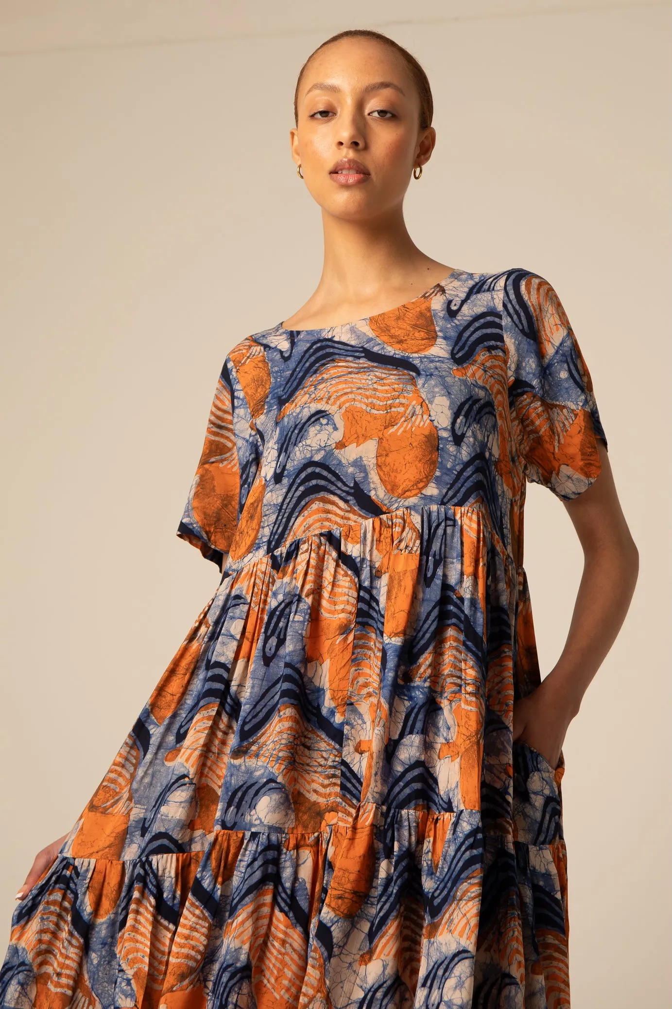 Layer Dress in Bergamot sold by Osei-Duro product image thumbnail 2