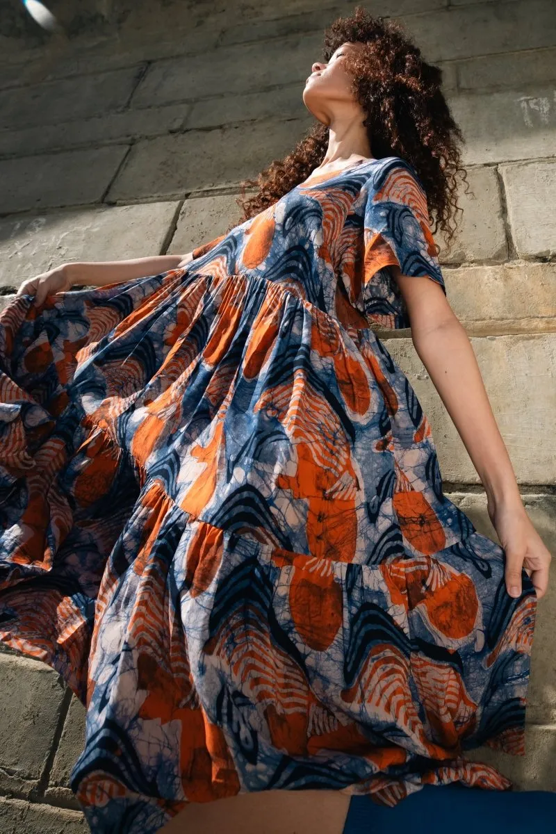 Layer Dress in Bergamot sold by Osei-Duro product image thumbnail 5