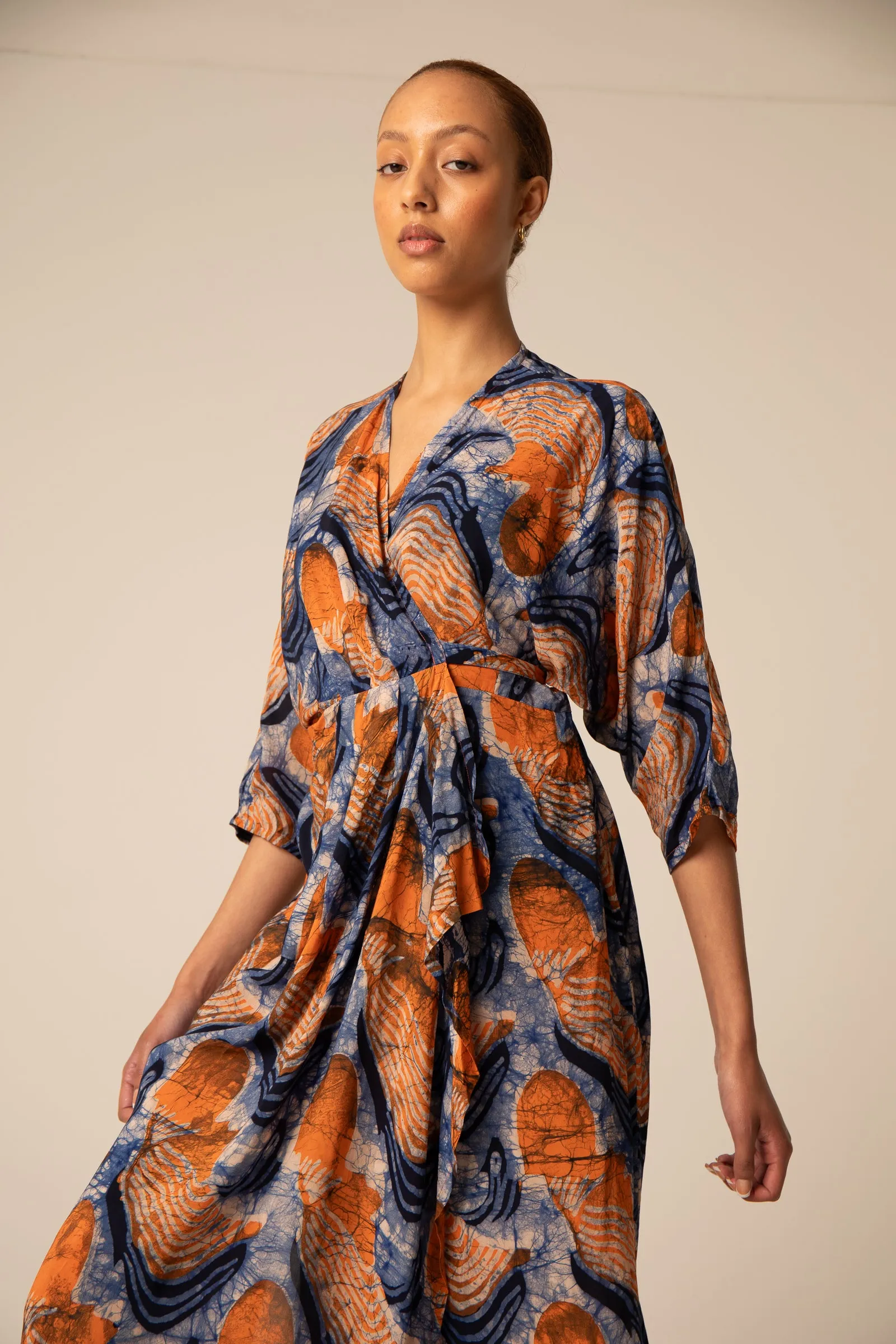 Letsa Dress in Bergamot sold by Osei-Duro product image thumbnail 5