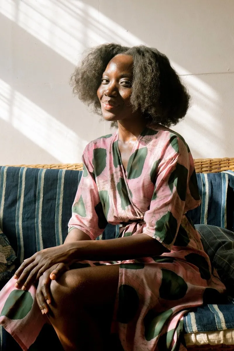 Letsa Dress in Tunnel of Love sold by Osei-Duro product image thumbnail 3