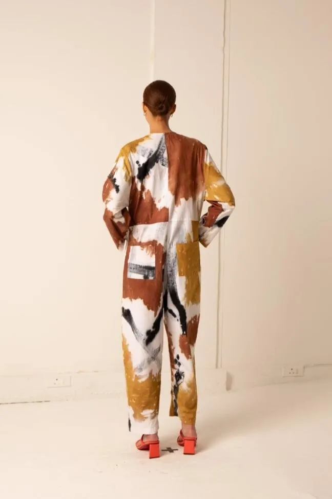 Field Jumpsuit in Thunderstruck sold by Osei-Duro product image thumbnail 5