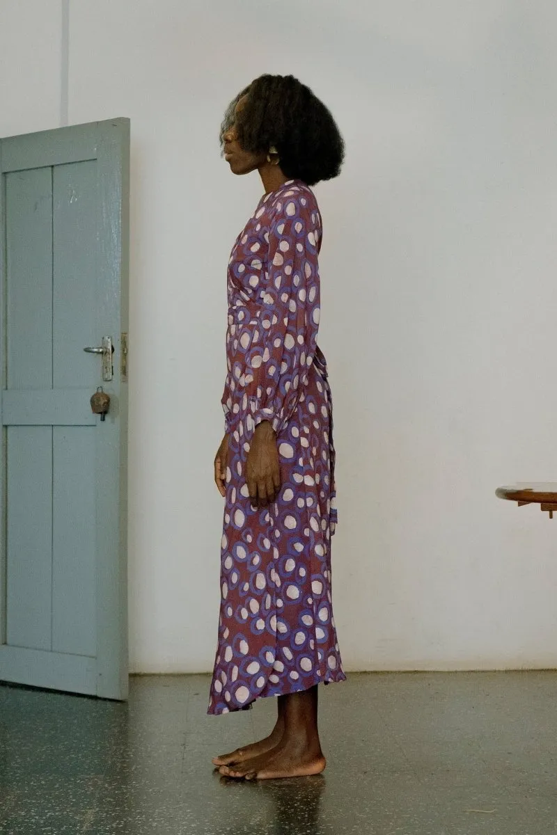 Deja Dress in Polka sold by Osei-Duro product image thumbnail 2