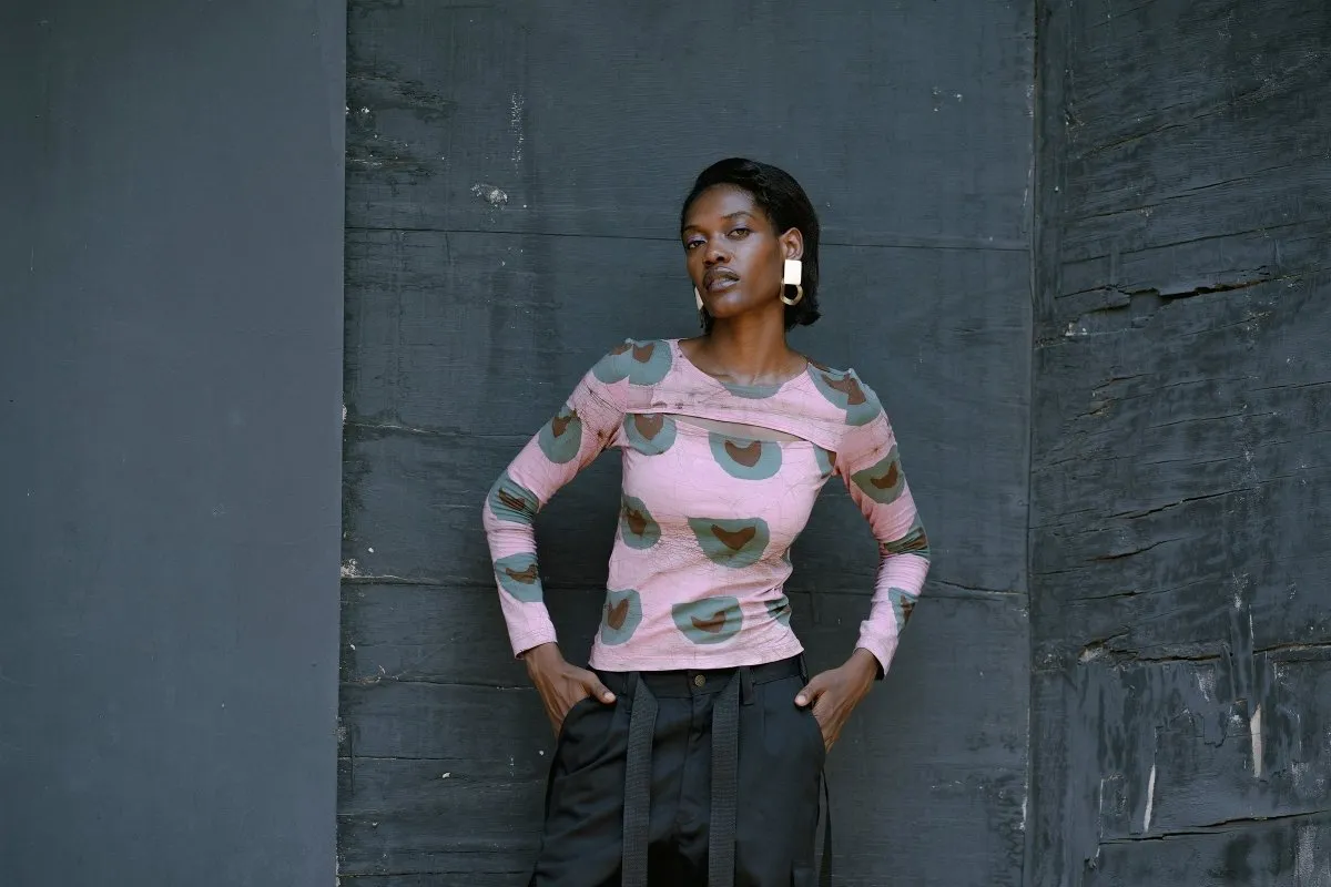 Rift Top in Tunnel of Love sold by Osei-Duro product image thumbnail 4